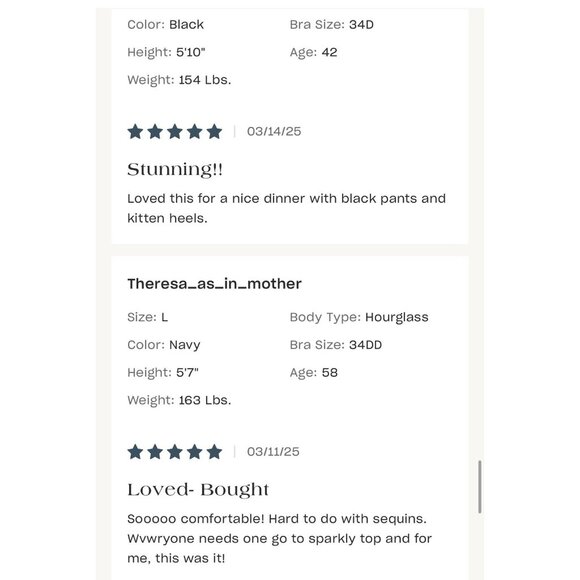 NWT Size 2X - The Alani Cashmere Mock-Neck Sweater: Sequin Black NWT US$ 248 - Picture 12 of 16